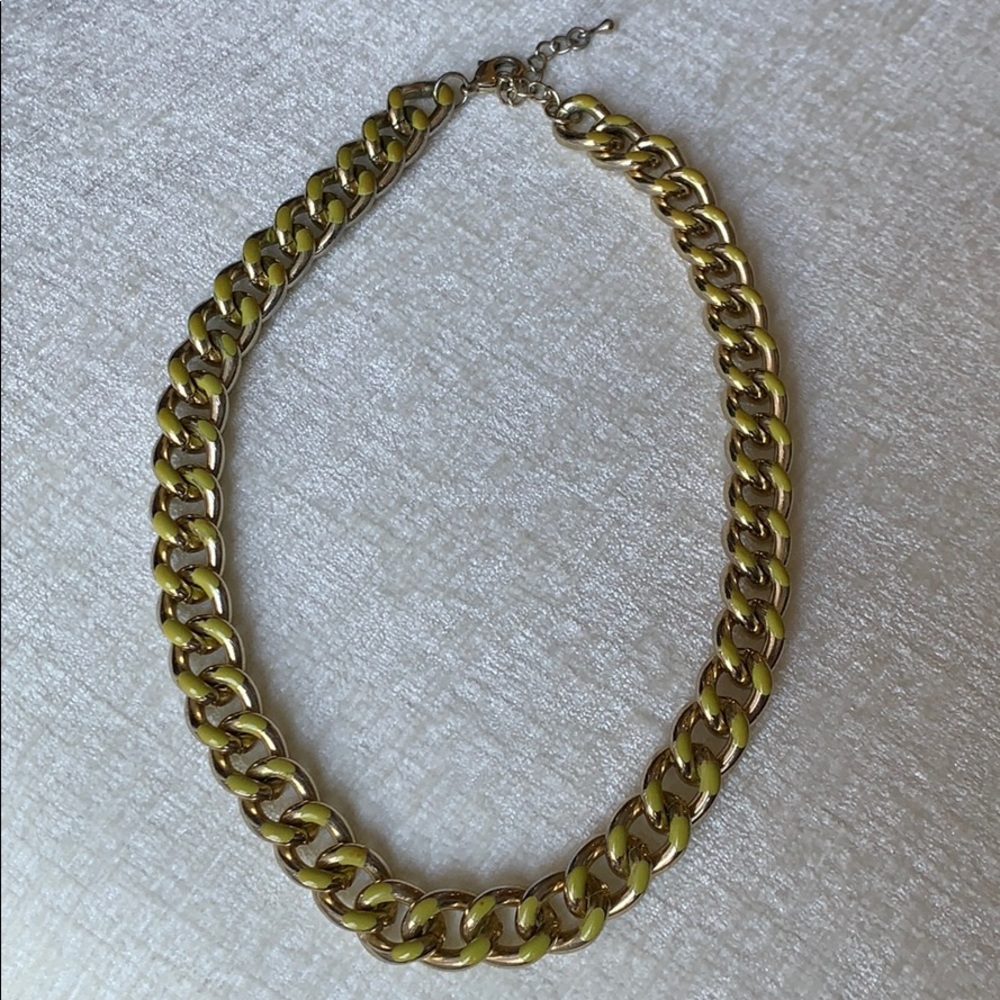Topshop Chunky Gold Chain Necklace